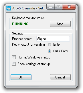 Alt+S Override screenshot